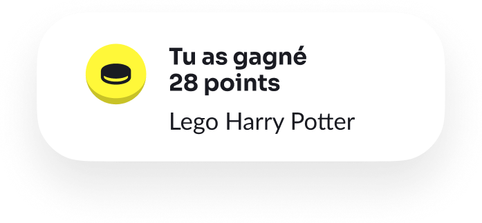 Fonctionnalité : Gagnez des points en échangeant